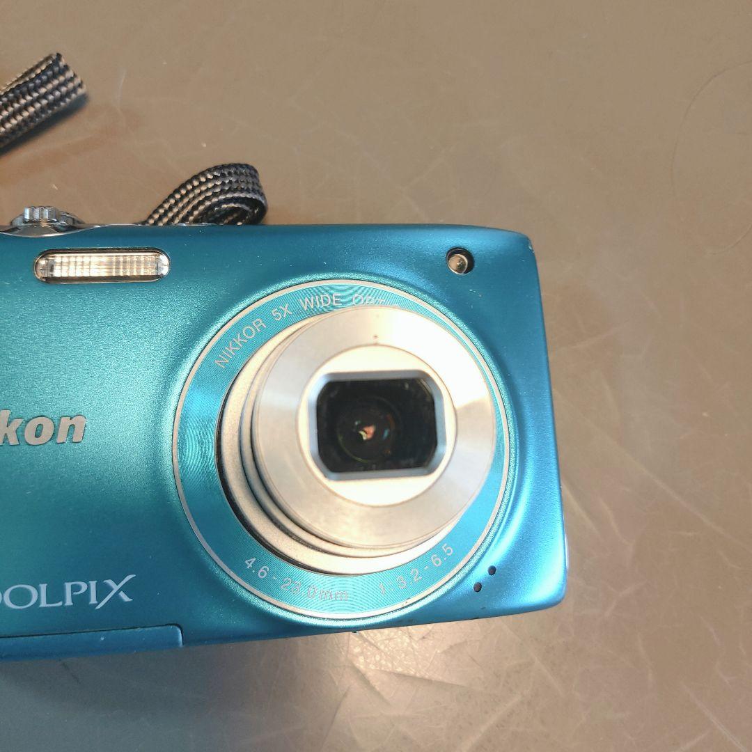【動作確認済】Nikon COOLPIX S3100 ブルー
