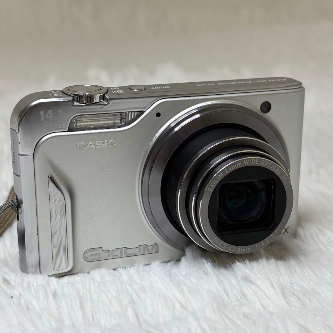 CASIO カメラ　エクシリム　EX-H15 シルバー コンデジ　動作品