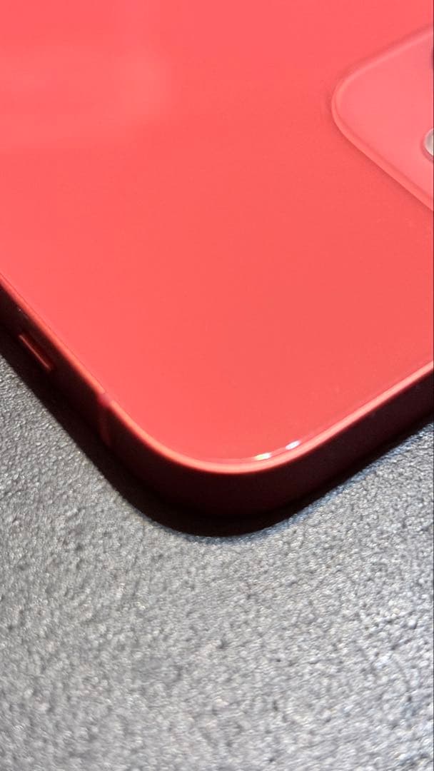 【美品】Apple iPhone 12 レッド 本体 充電ケーブル付