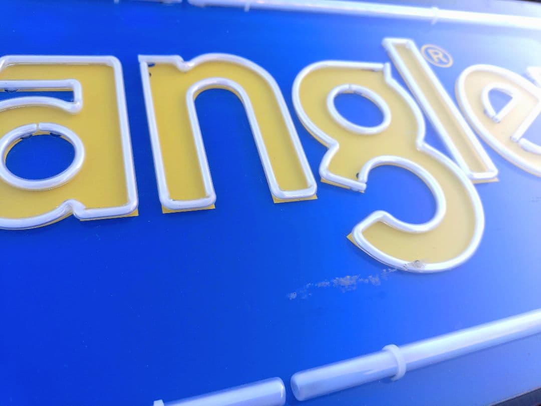 Wrangler ネオンサイン　NEON 看板　非売品