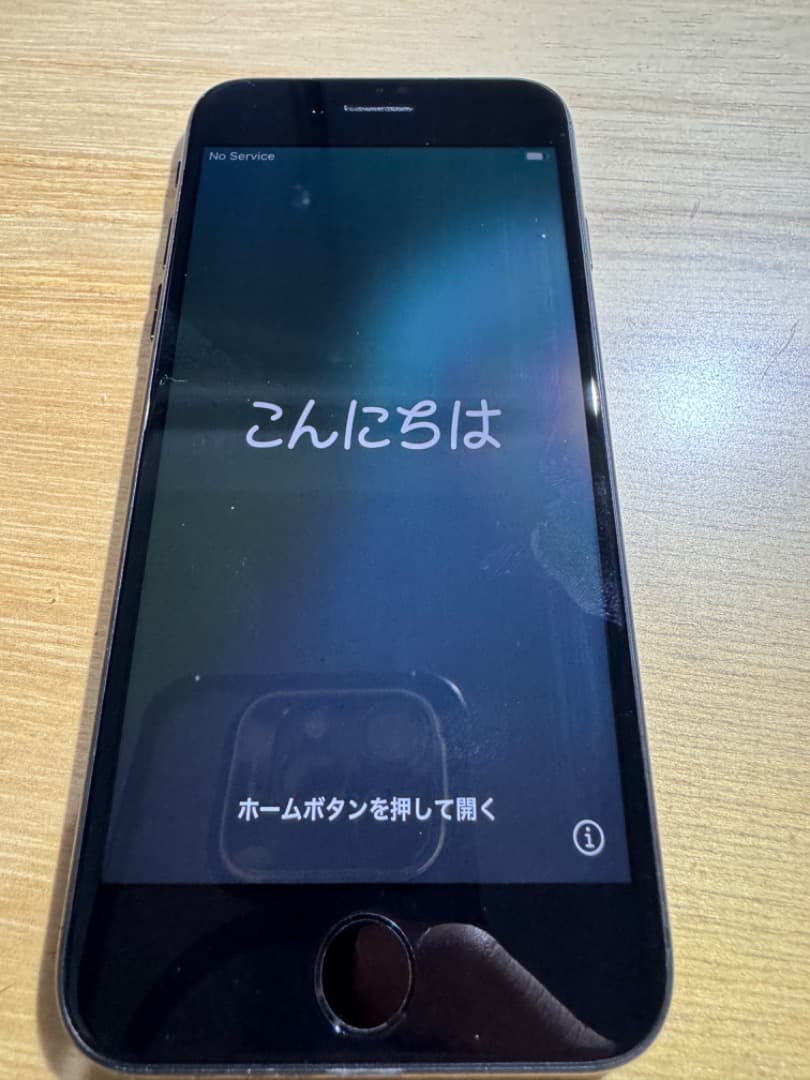 iPhone SE 第2世代 64GB ブラック 背面割れ カメラNG ジャンク