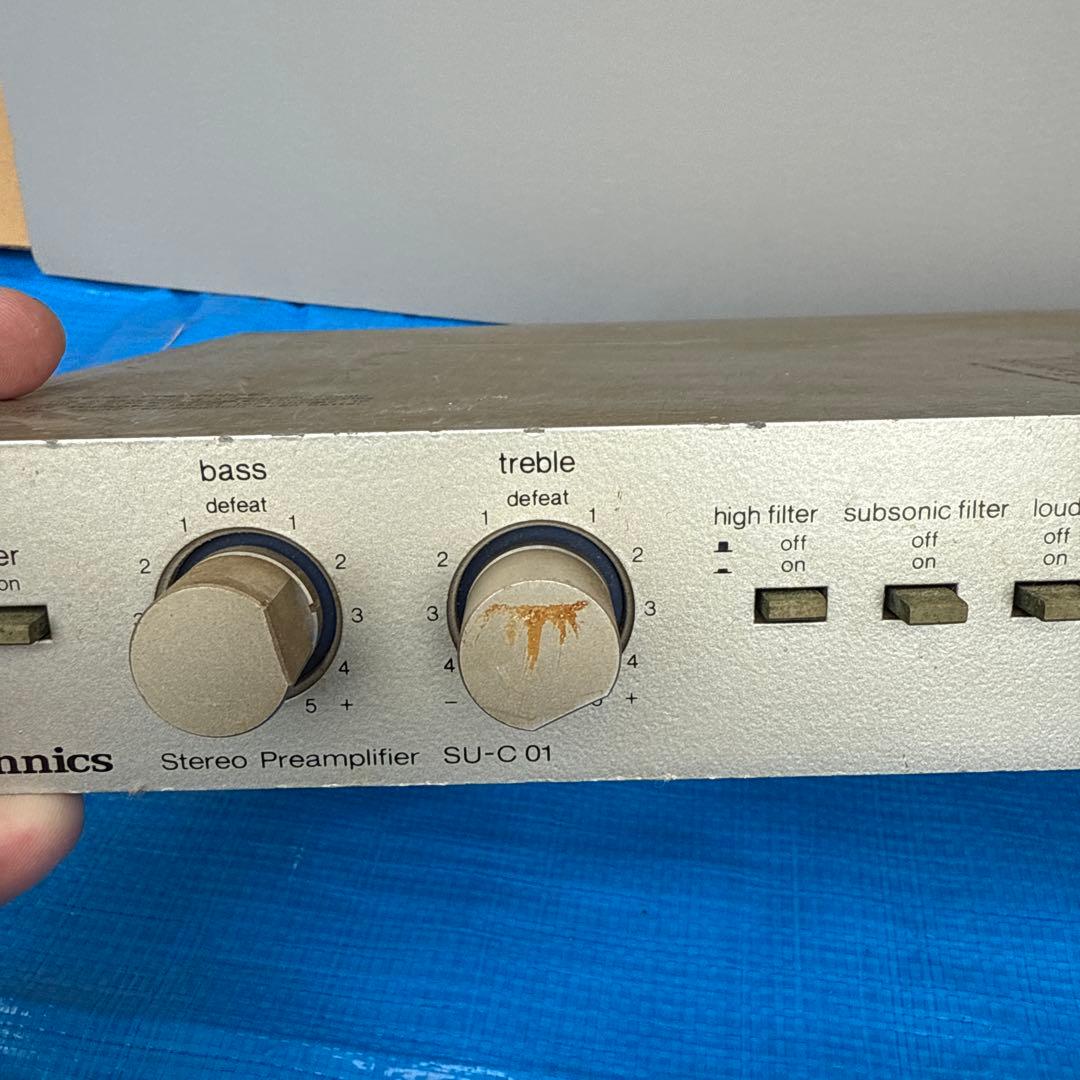 Technics ステレオプリアンプ SU-C 01