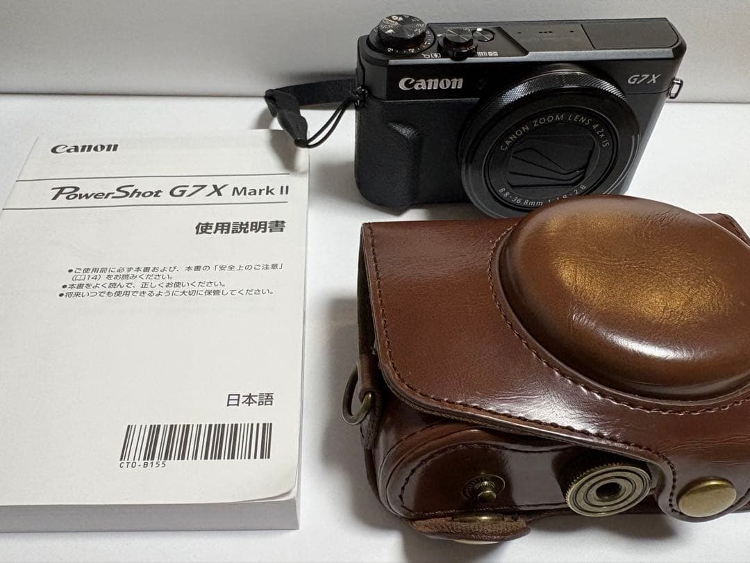 Canon PowerShot G7X Mark II 動作確認済み