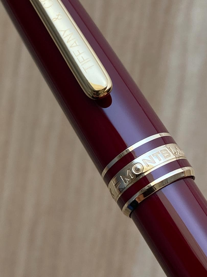 未使用に近い モンブラン × ティファニー TIFFANY 164 ボールペン