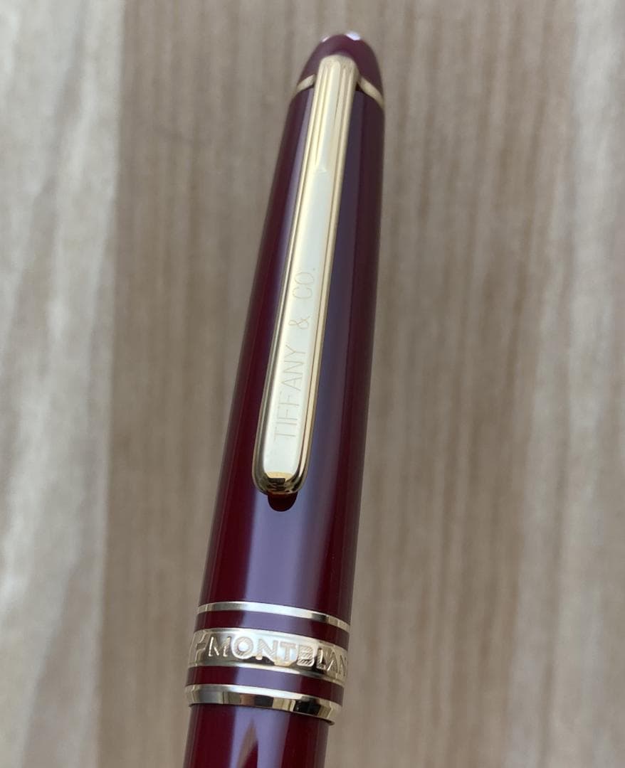 未使用に近い モンブラン × ティファニー TIFFANY 164 ボールペン