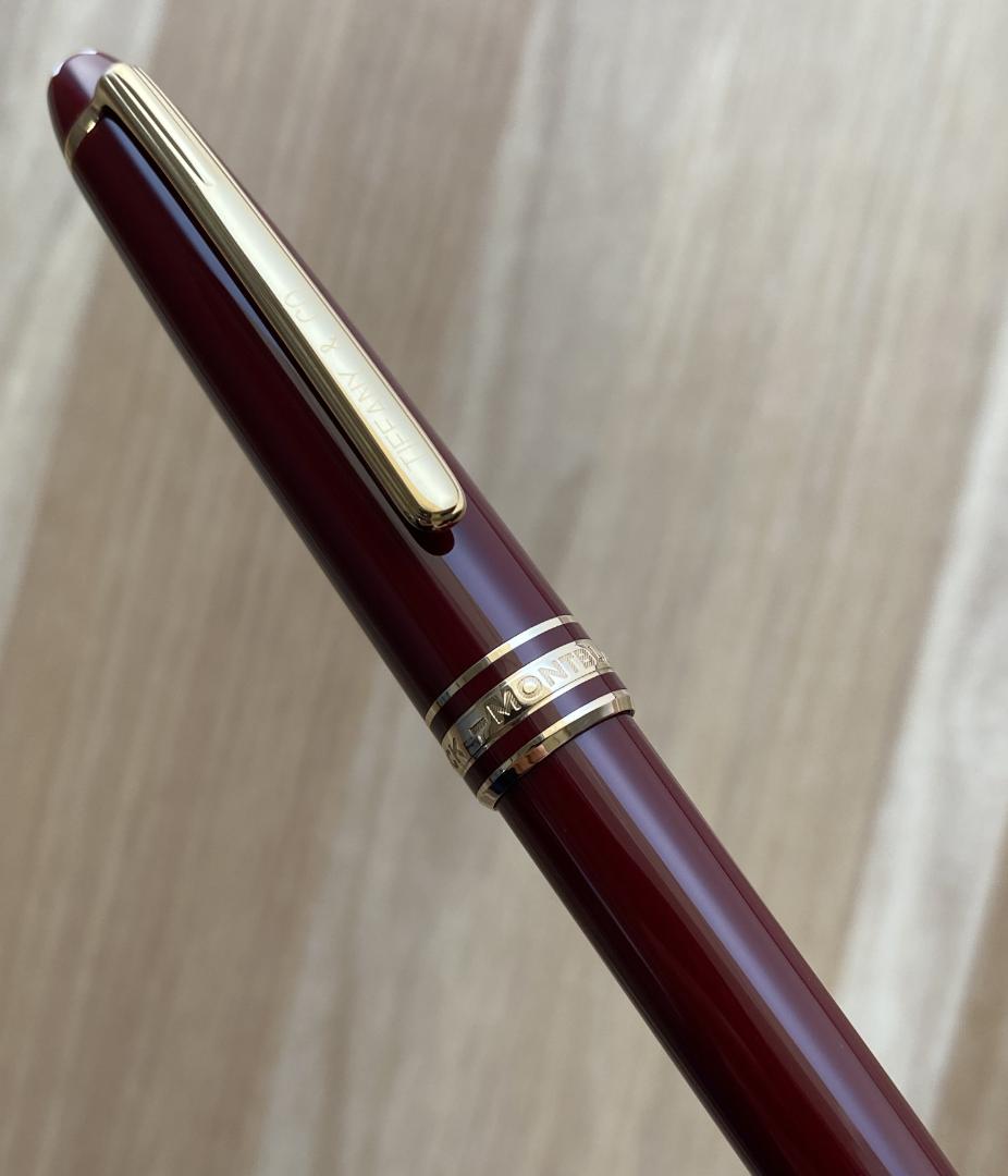 未使用に近い モンブラン × ティファニー TIFFANY 164 ボールペン