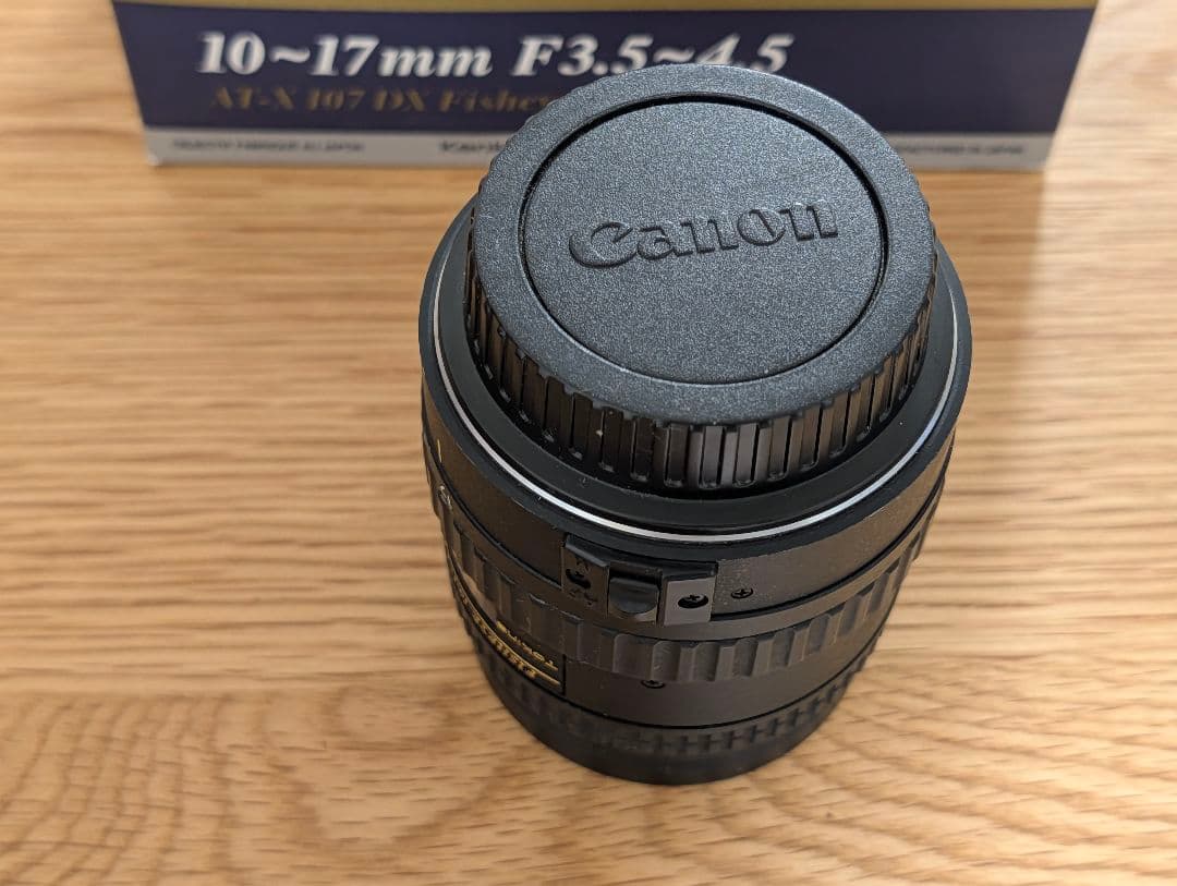 Tokina AT-X 10-17mm DX Fisheye CANONフード無