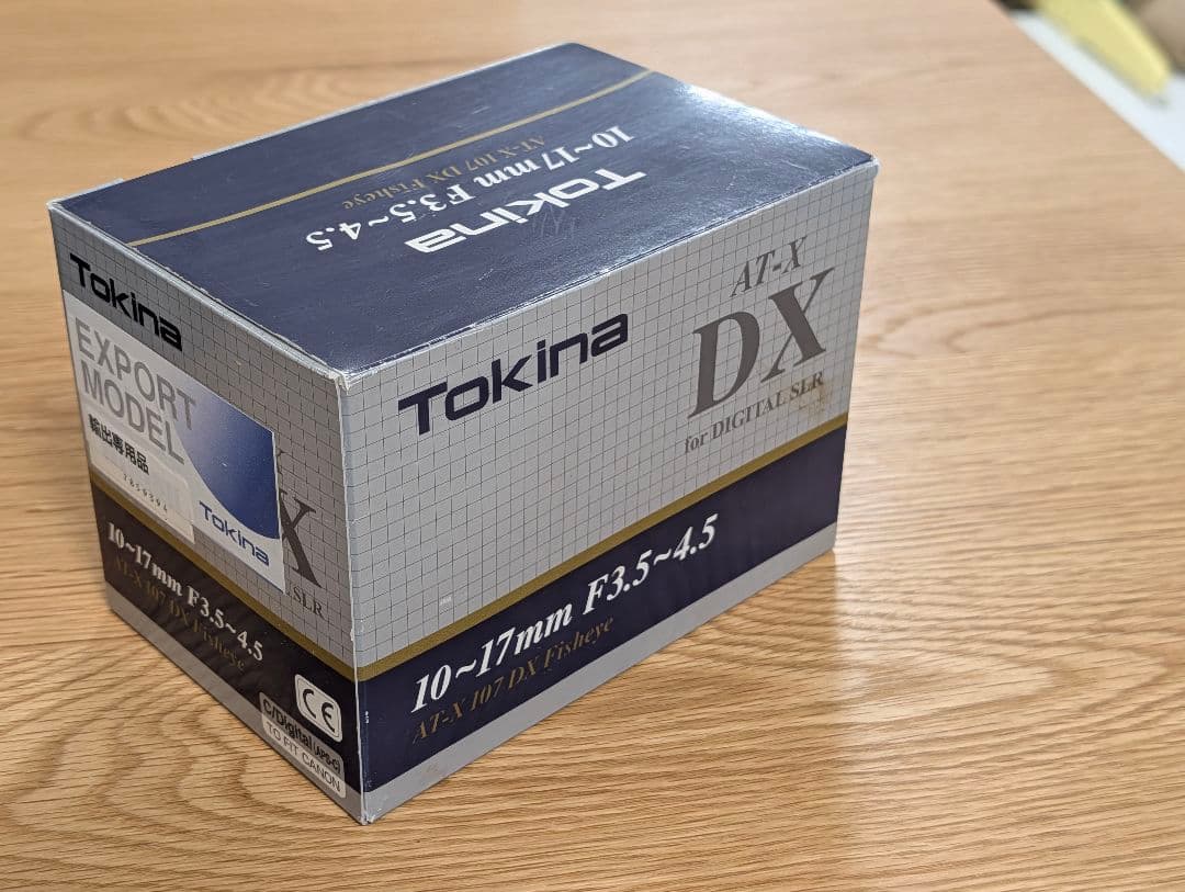 Tokina AT-X 10-17mm DX Fisheye CANONフード無