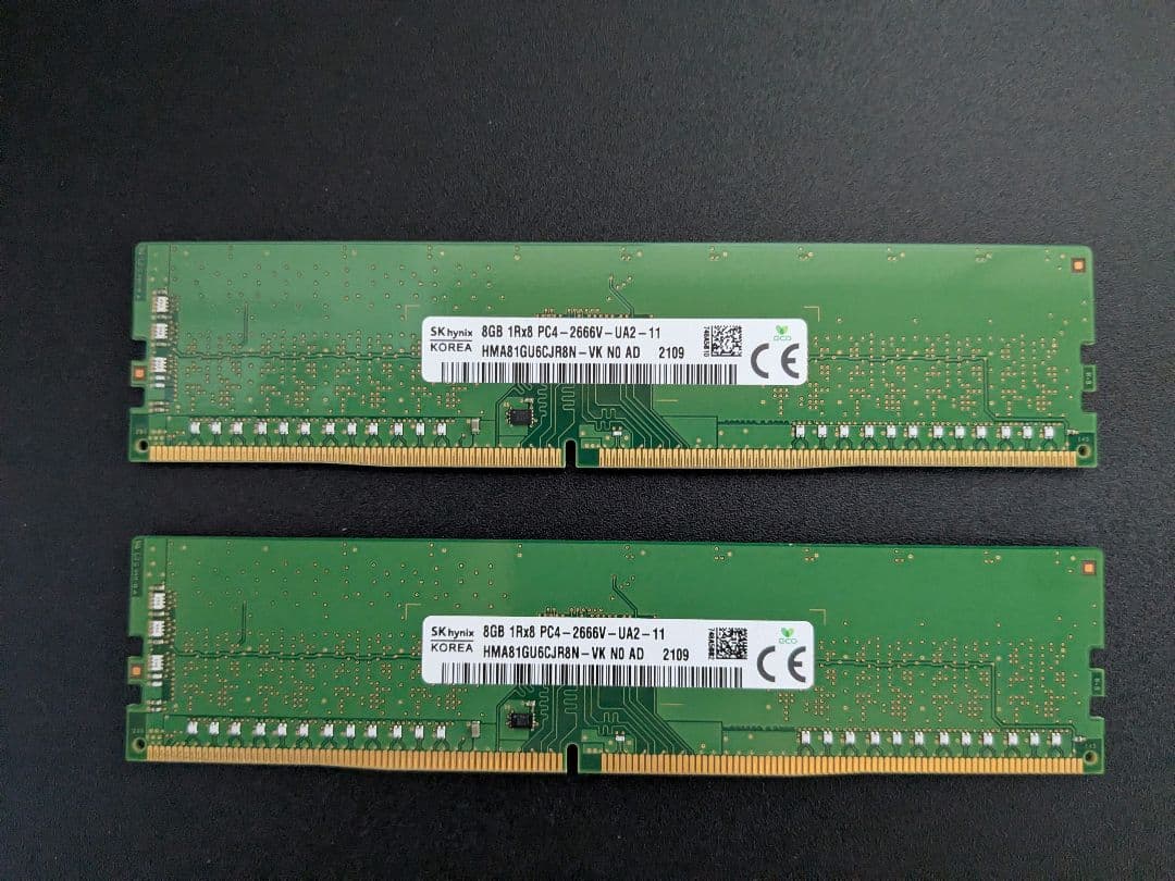 SK Hynix DDR4 2666Mhz 16GB (8GB×2)