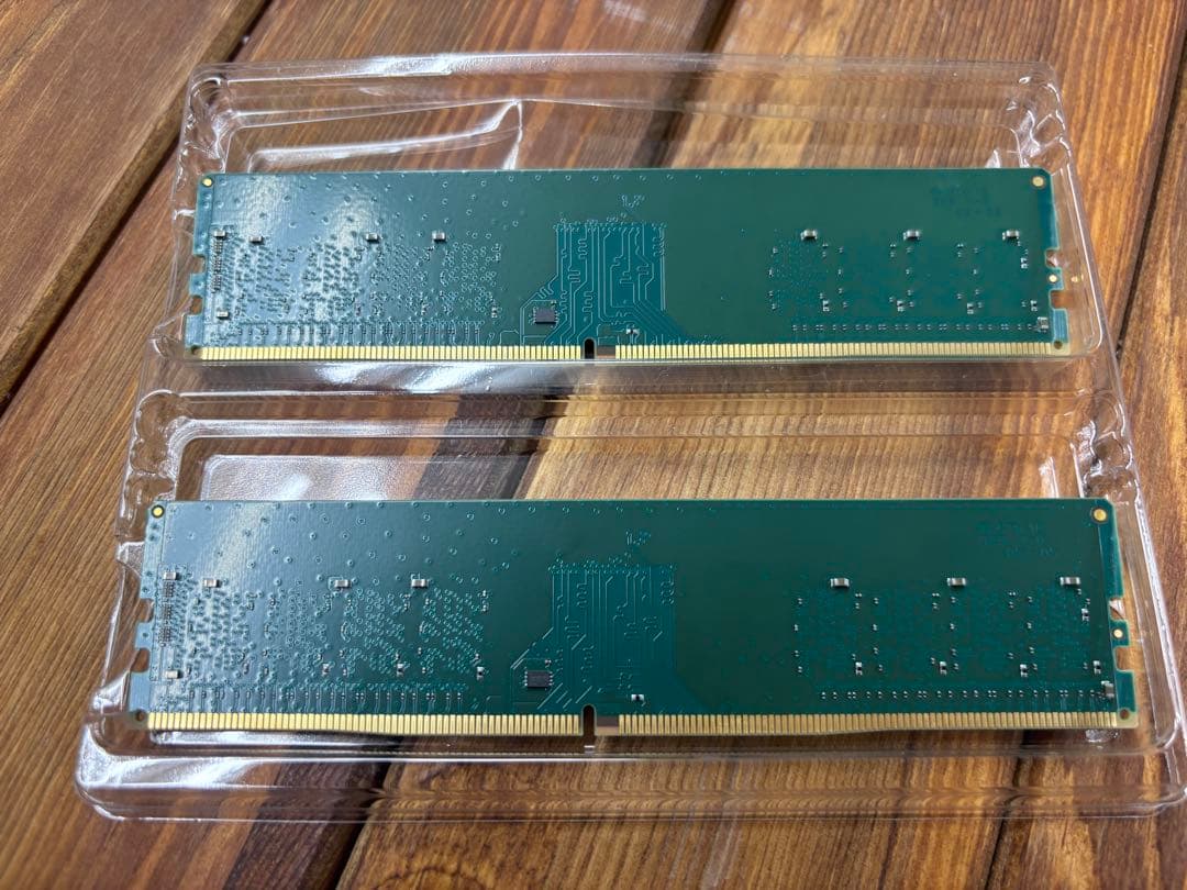 crucial DDR4 8GB 3200MHz メモリー2枚セット