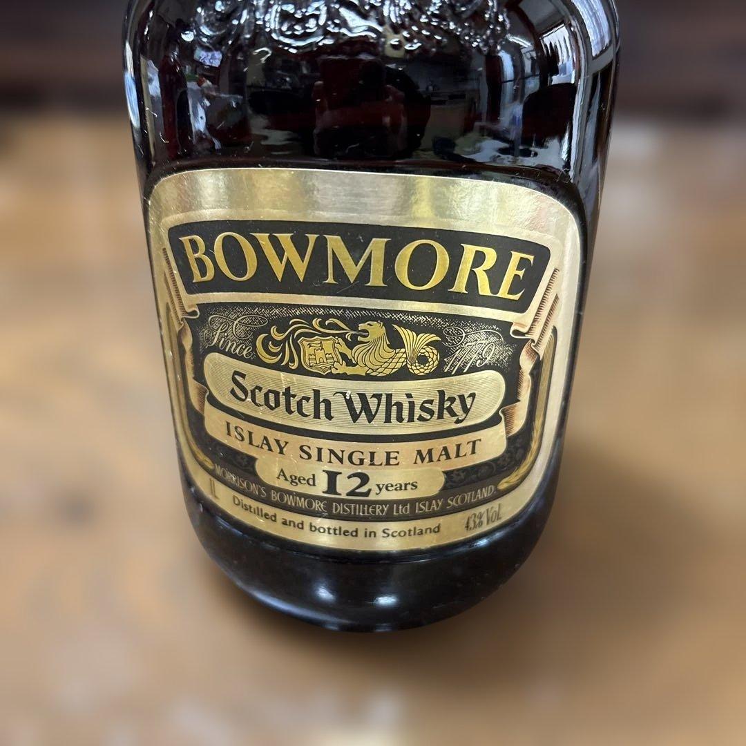 BOWMORE ボウモア12年 ダンピーボトル 750ml 43% 未開栓　古酒