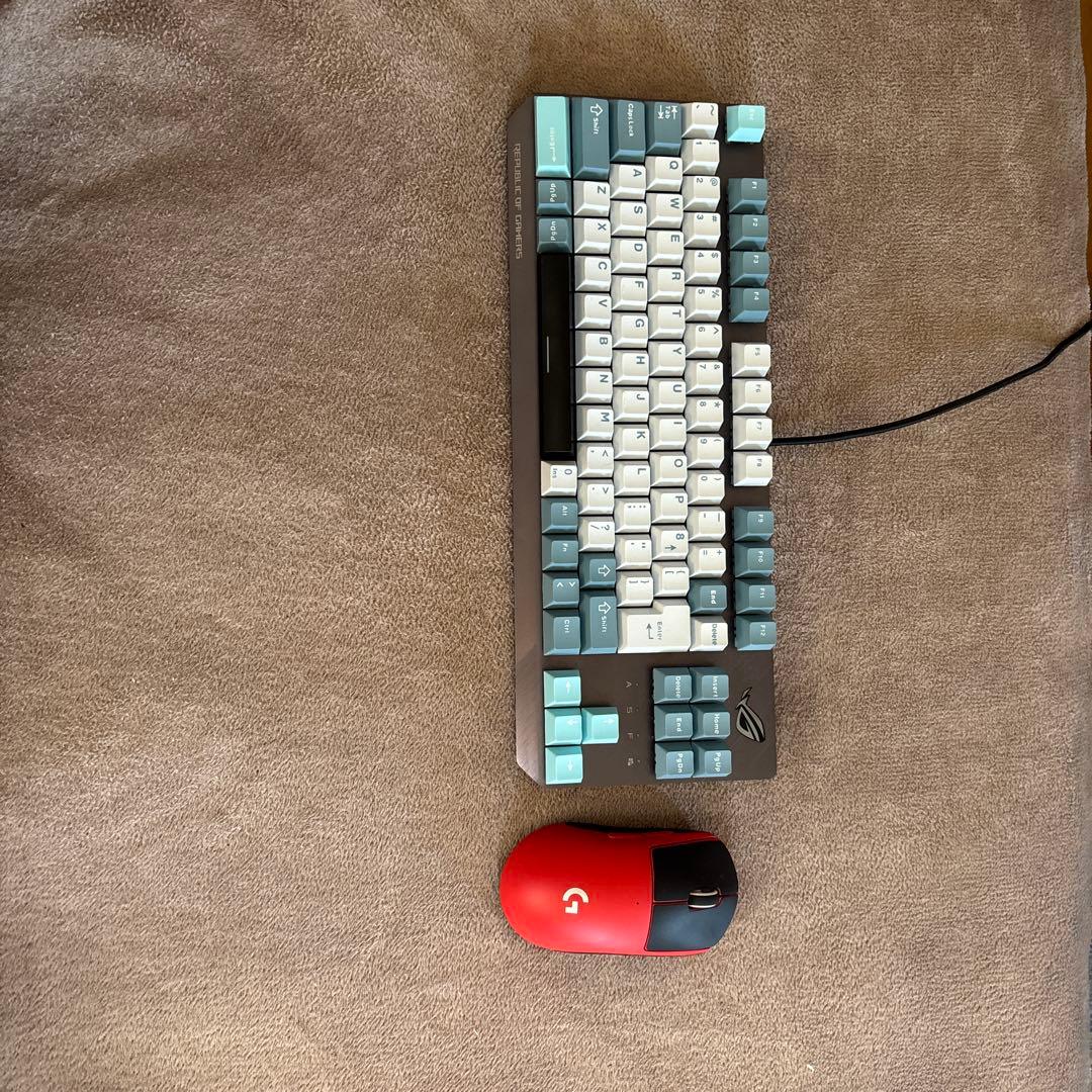 ROGSTRIXTKLキーボード & G203マウス3/13まで2000円値下げ