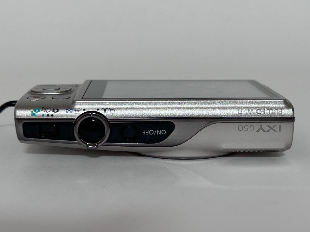【良品・動作確認済】Canon IXY 650 (シルバー）
