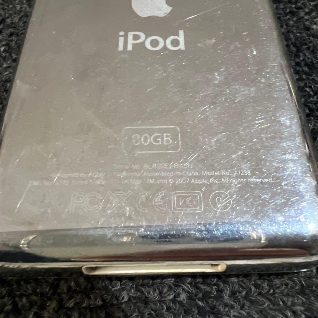 【動作確認済】 iPod Classic 第6世代 A1238 80GB