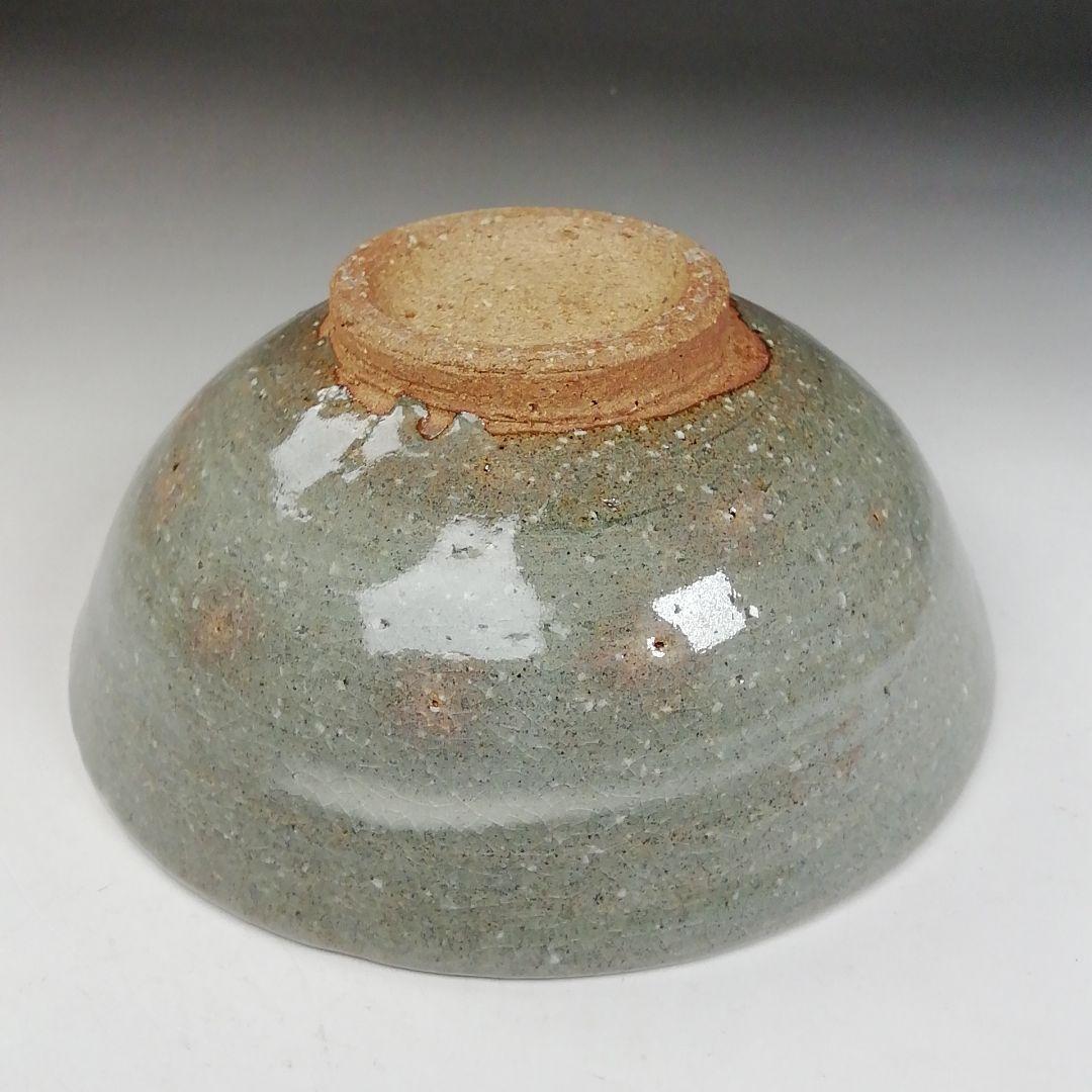 Ｗ２５１　茶碗　『萩焼』『刷毛目　平茶碗』『大山博人 作』　共箱　抹茶碗　茶道具