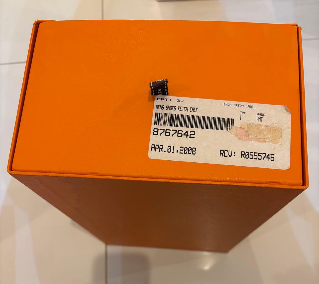 HERMES オレンジボックス セット　エルメスの箱9個シャネル箱大1個