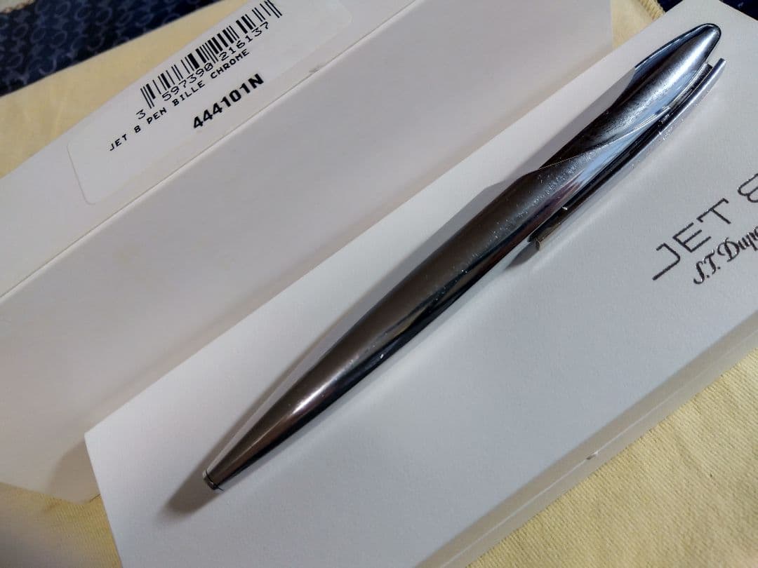 S.T.Dupont Jet 8 chromeグレー 　フルメタル ボールペン