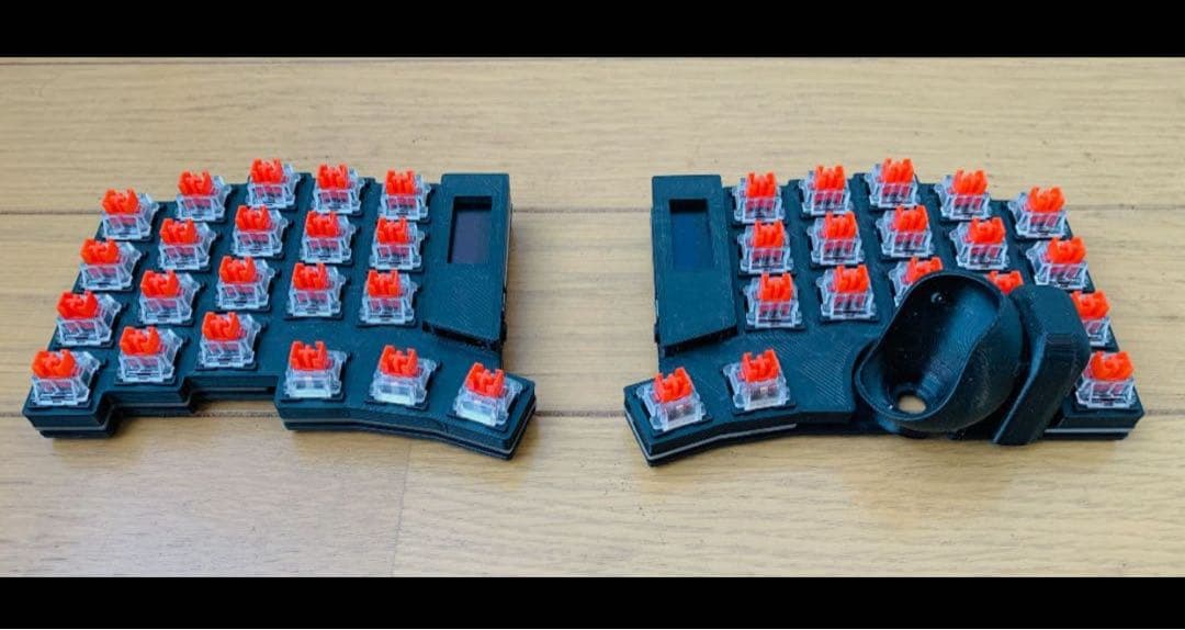 Keyball39　黒オールブラック　テンティング可　完成品
