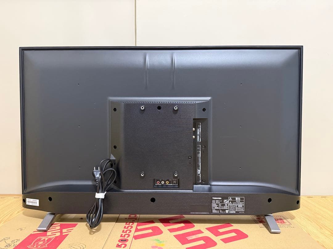 美品東芝REGZA 40V34 40型2024年製⭕️上地、BS/CS動画可テレビ