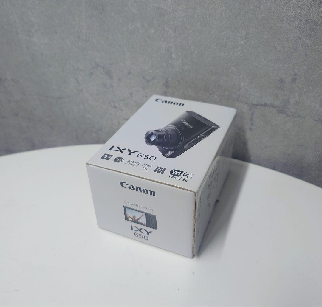 【送料込み】Canon　キャノン　IXY650　コンパクト デジタルカメラ　黒