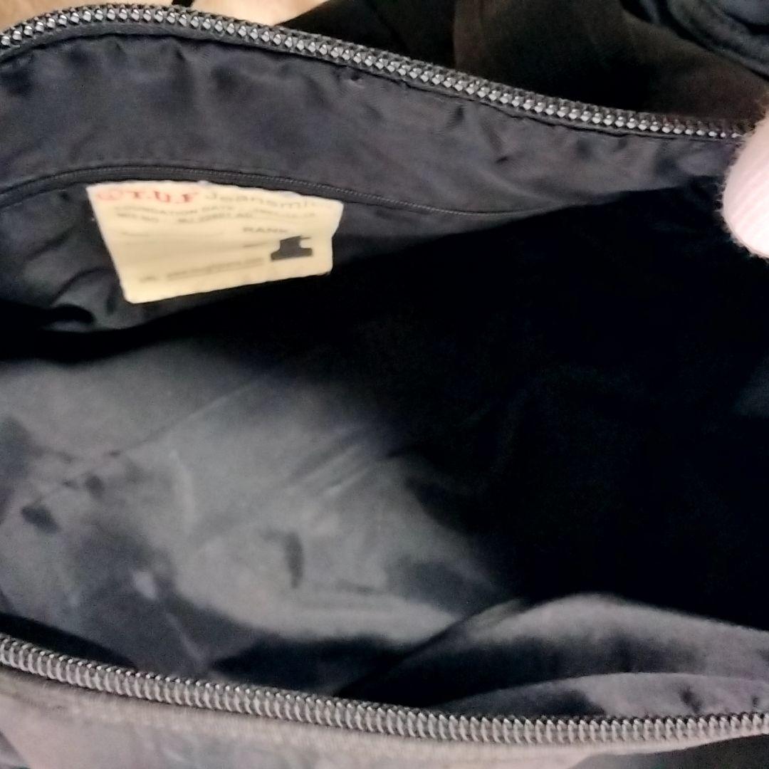 TOUGH jeansmith ミニボストンバッグ　ブラック　肩がけ可