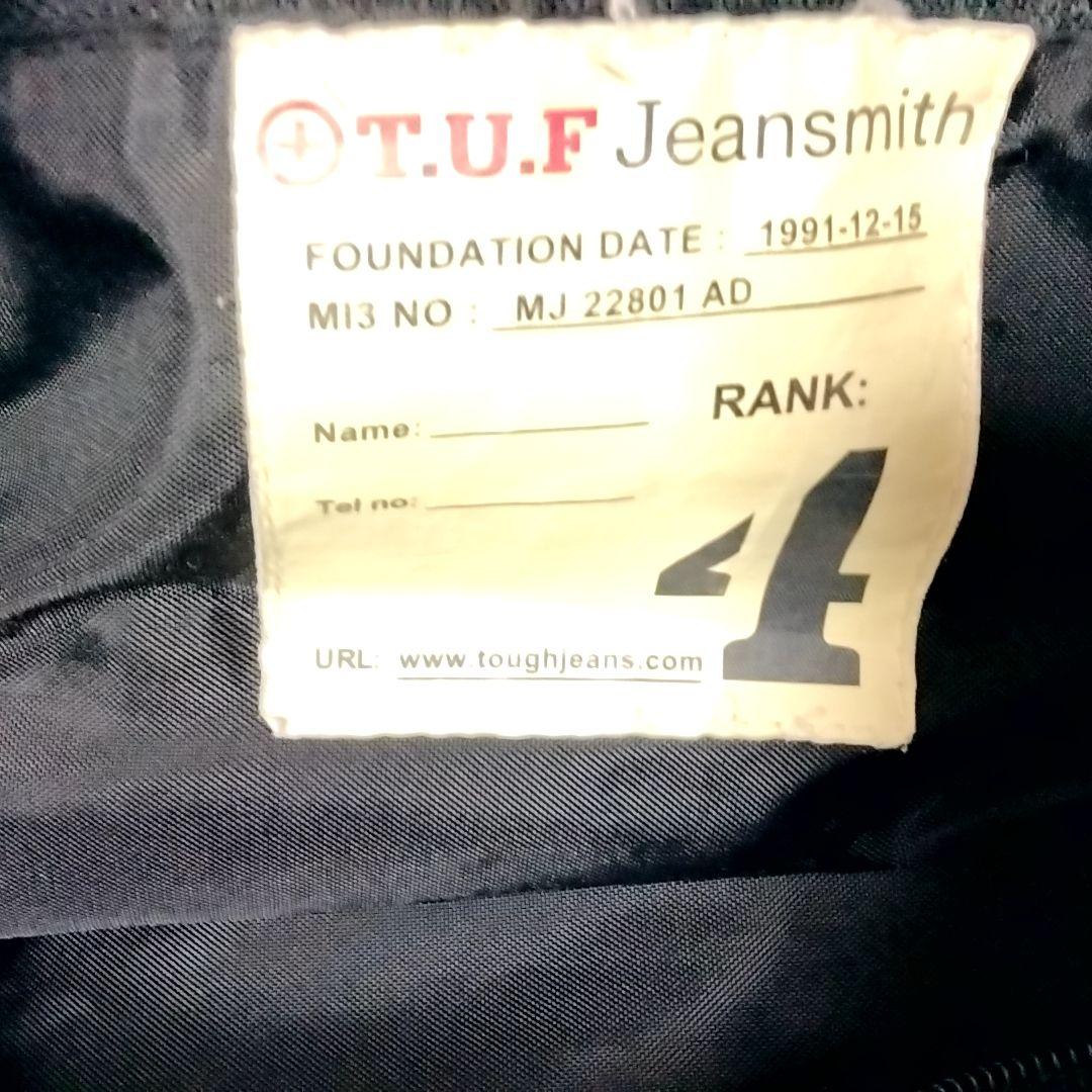 TOUGH jeansmith ミニボストンバッグ　ブラック　肩がけ可