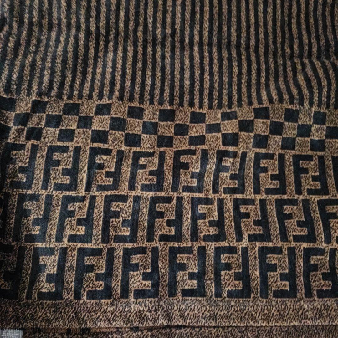 【新品未使用】Fendi バスタオル 　ズッカ柄
