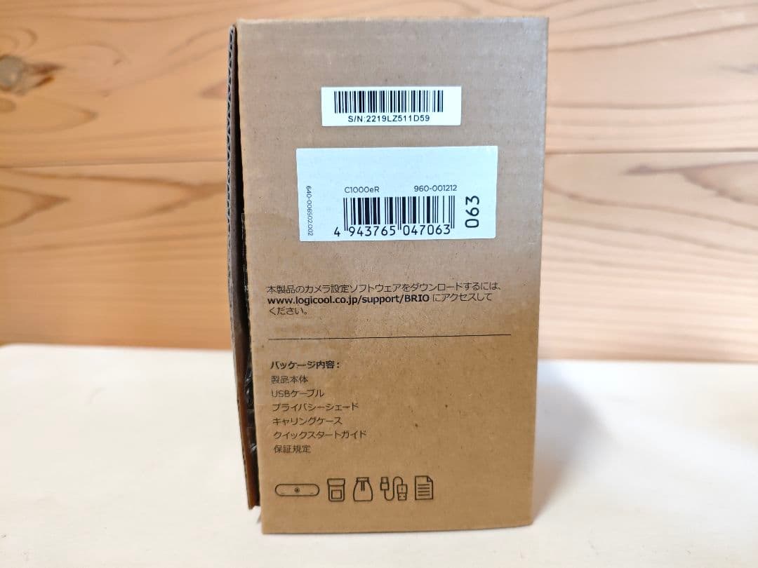 【未使用】Logicool　ロジクール　ウェブカメラ C1000eR