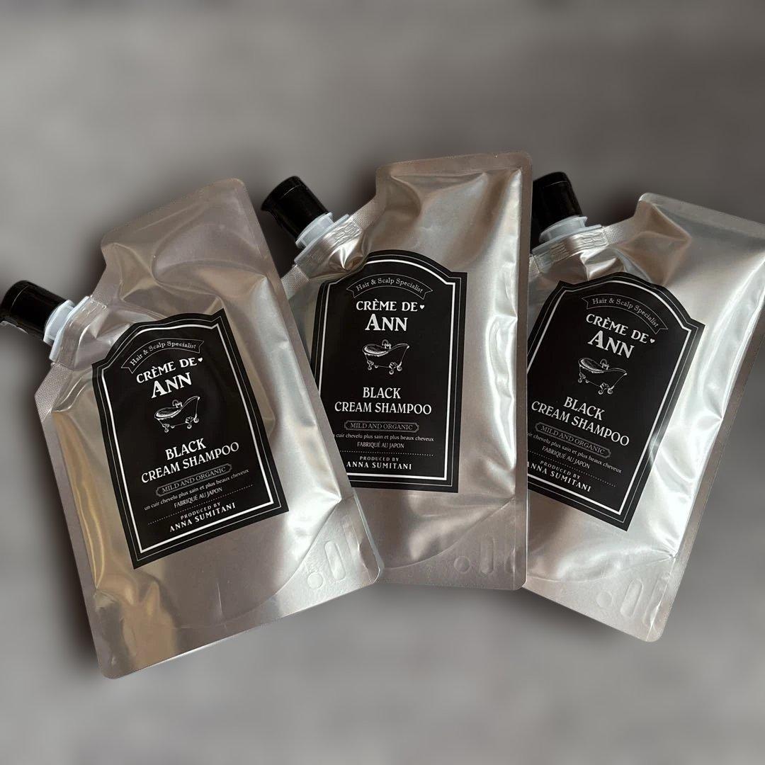 カラーリング・白髪染め CREME DE ANN BLACK CREAM SHAMPOO 300ml