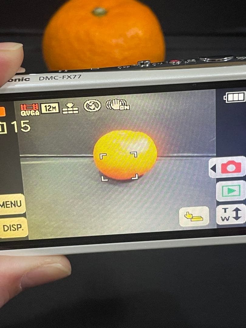Panasonic LUMIX DMC-FX77 ホワイト【中古品】