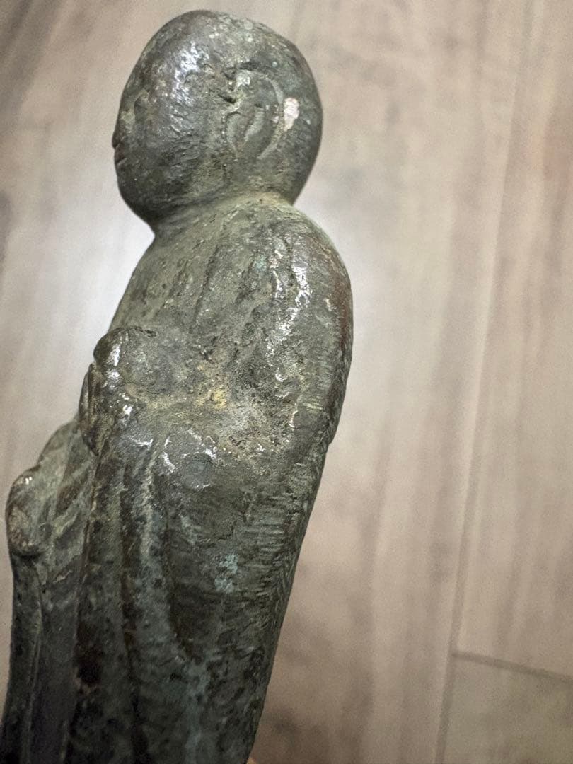 古仏像 　古董 古銅地蔵菩薩仏像