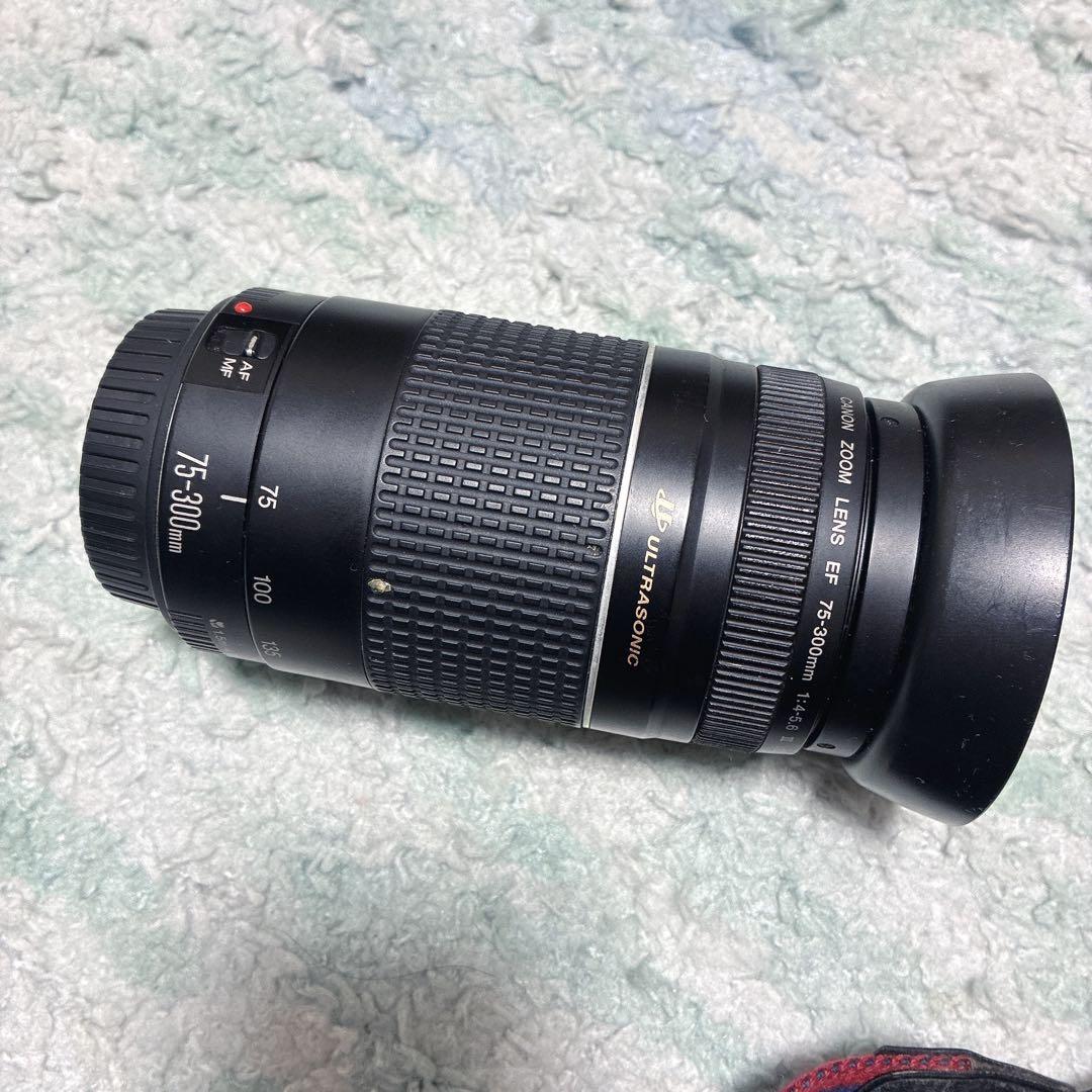 Canon EOS KissⅢ、28-90mm・75-300mmレンズ ジャンク