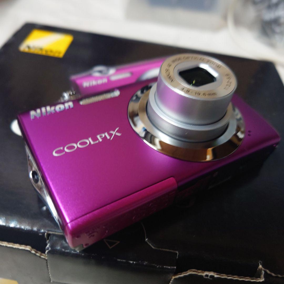 Nikon COOLPIX .S3000パープル デジタルカメラ