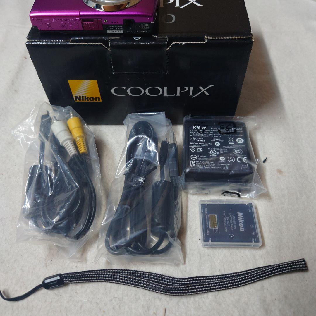 Nikon COOLPIX .S3000パープル デジタルカメラ