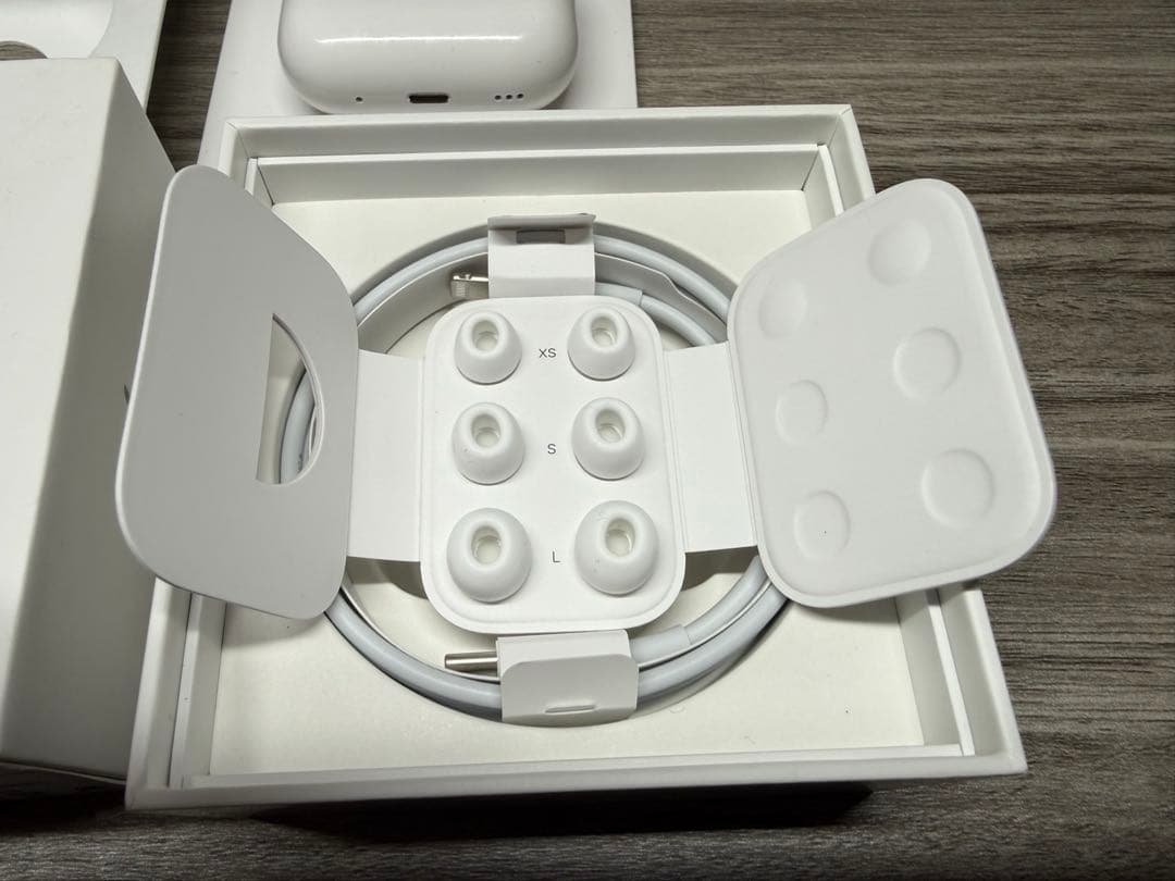 美品&ケース付き　AirPods Pro 第2世代 Lightning
