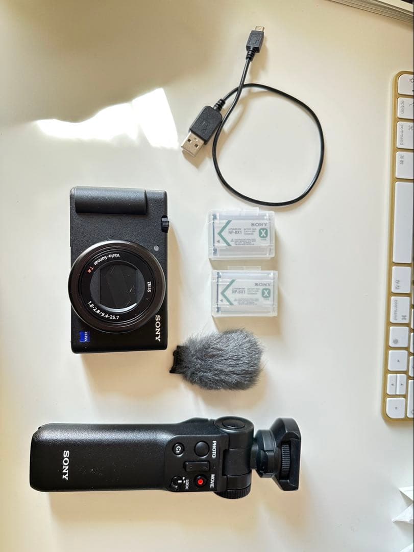 SONY VLOGCAM ZV-1 UP:ME シューティンググリップキット