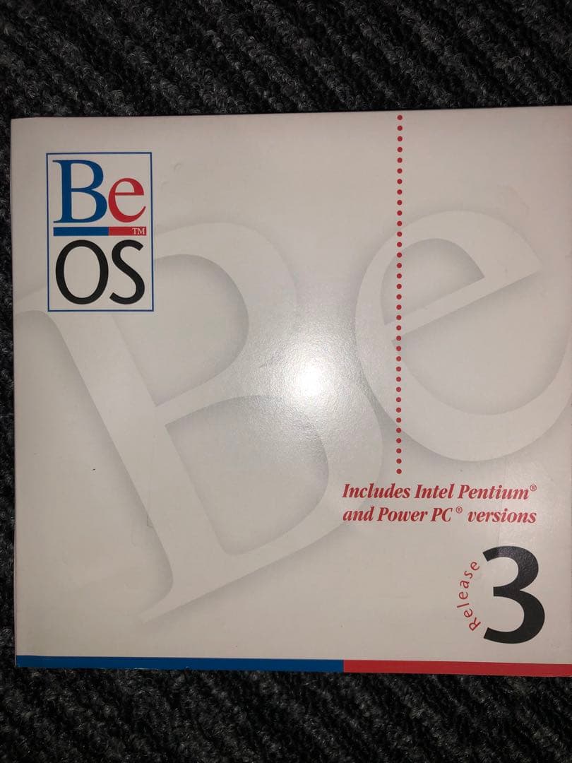 ま*つ様 【超レアモノ】BeOS オペレーティングシステム リリース4&リリース