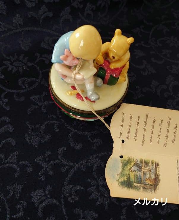 ディズニー　くまのプーさん　ヒンジボックス　ミッドウェスト社製