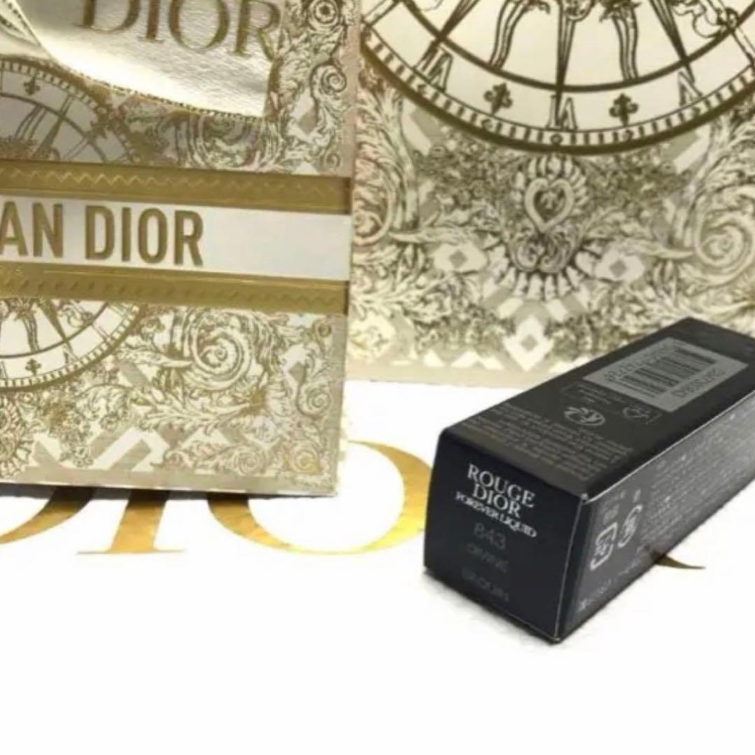 新品未使用 Dior ルージュ ディオール シークイン 限定品843 ギフト