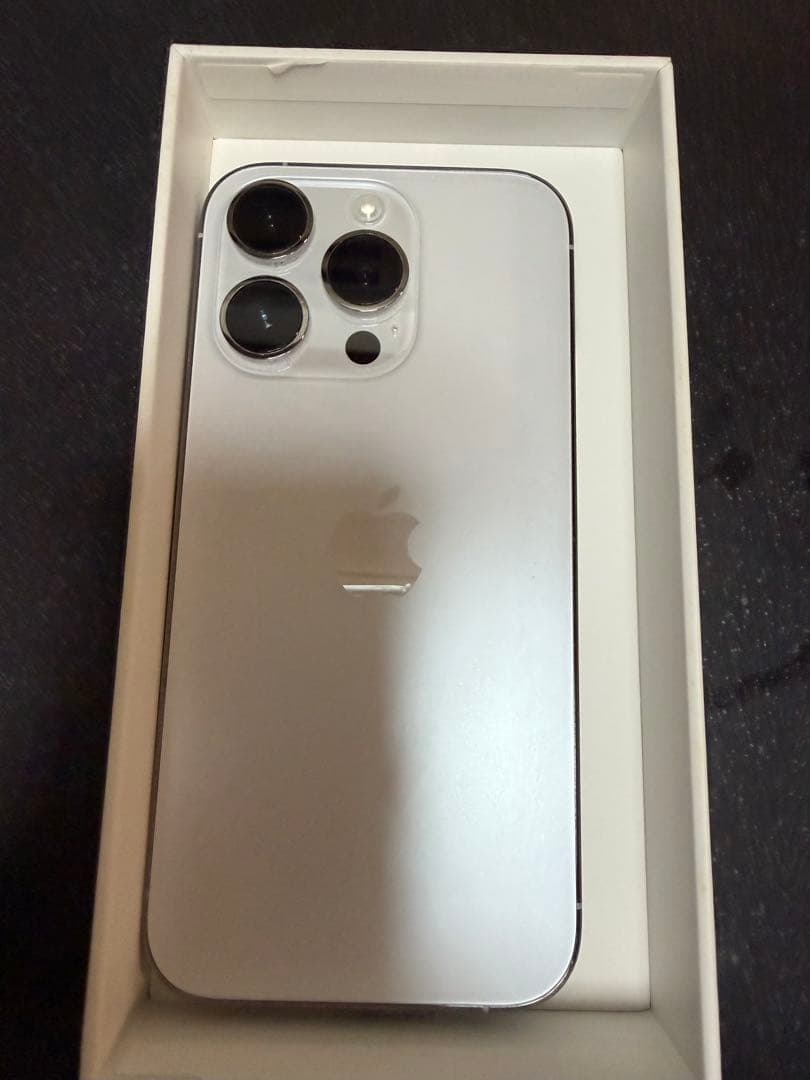 N*O様 Apple iPhone 14 Pro シルバー 本体　箱付き