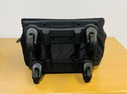 J【中古品】ACE キャリーカート トローリーバッグ 4輪で移動もスムーズ