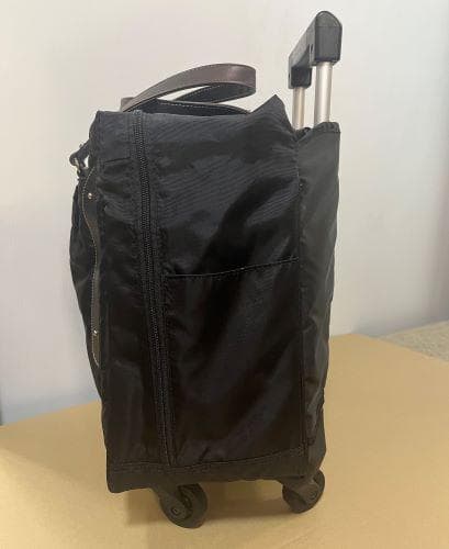J【中古品】ACE キャリーカート トローリーバッグ 4輪で移動もスムーズ