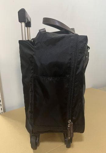 J【中古品】ACE キャリーカート トローリーバッグ 4輪で移動もスムーズ