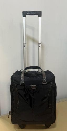 J【中古品】ACE キャリーカート トローリーバッグ 4輪で移動もスムーズ