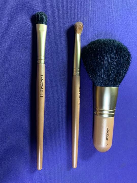 ランコムメイクブラシセット　熊野筆　新品とUSED