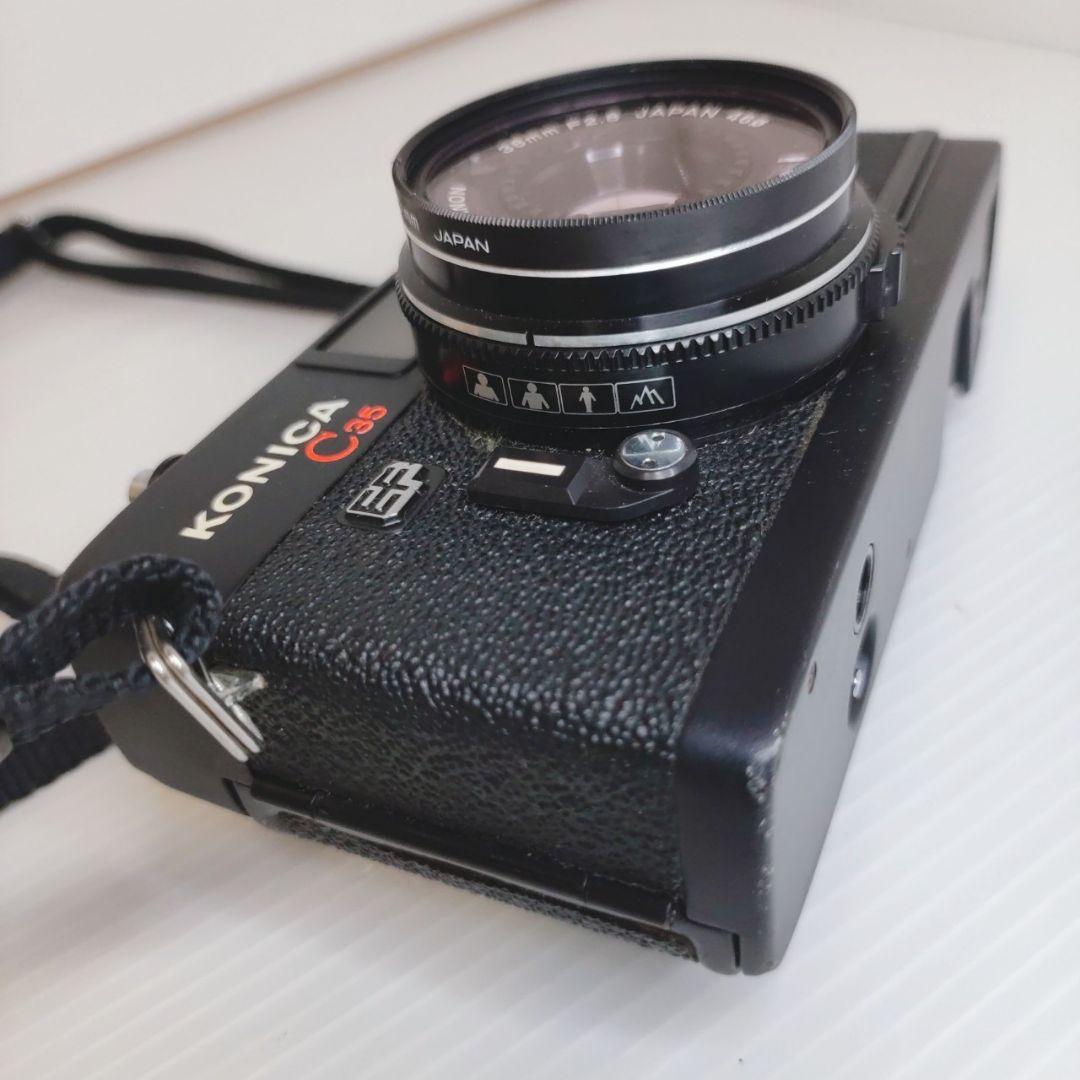 ​【完動品】名機 Konica C35 EF ピッカリコニカ フィルムカメラ
