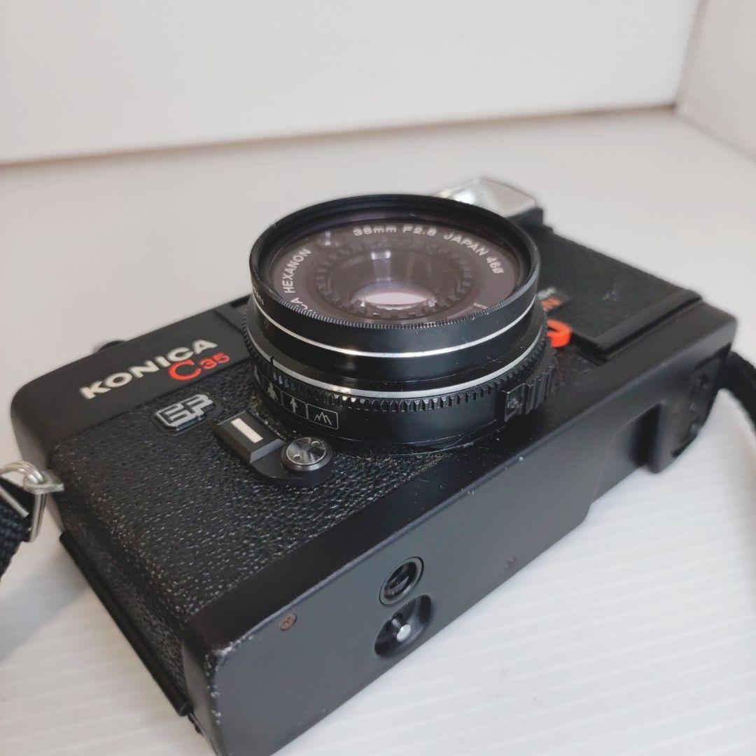 ​【完動品】名機 Konica C35 EF ピッカリコニカ フィルムカメラ