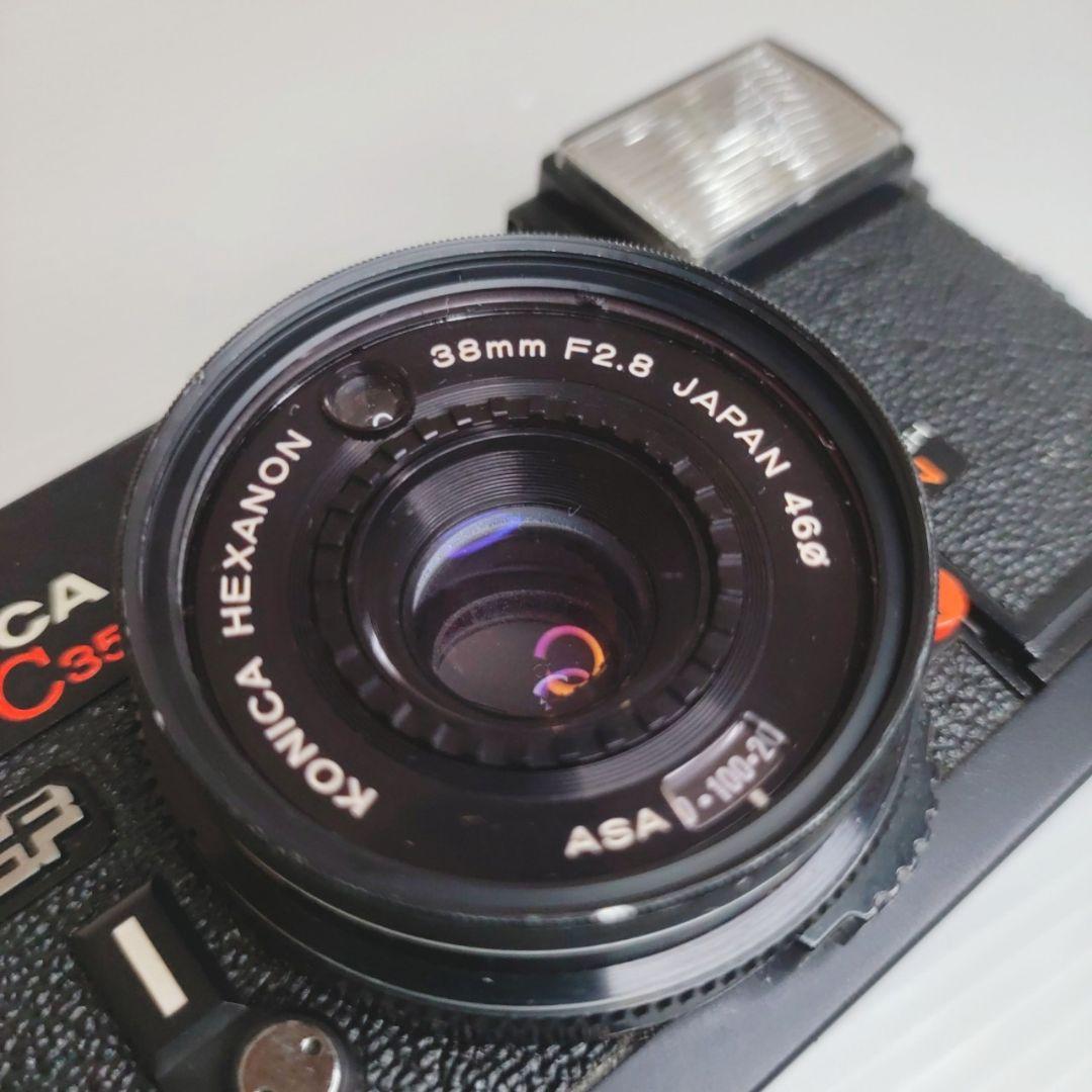 ​【完動品】名機 Konica C35 EF ピッカリコニカ フィルムカメラ