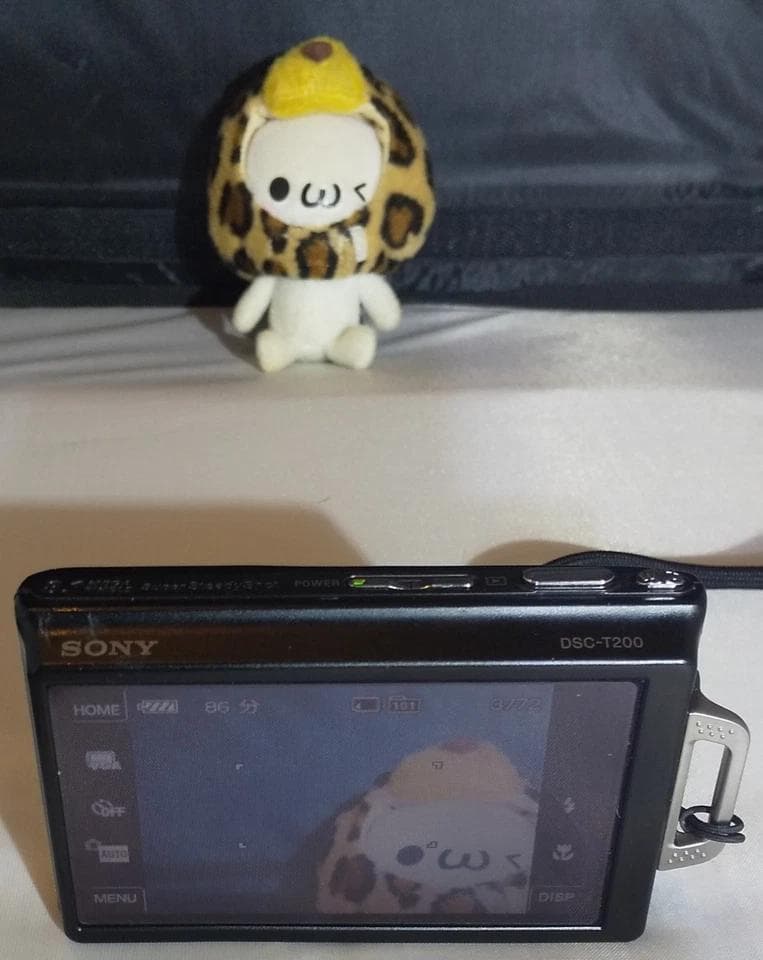 【美品】SONY Cyber-shot DSC-T200 ブラック・ネイビー