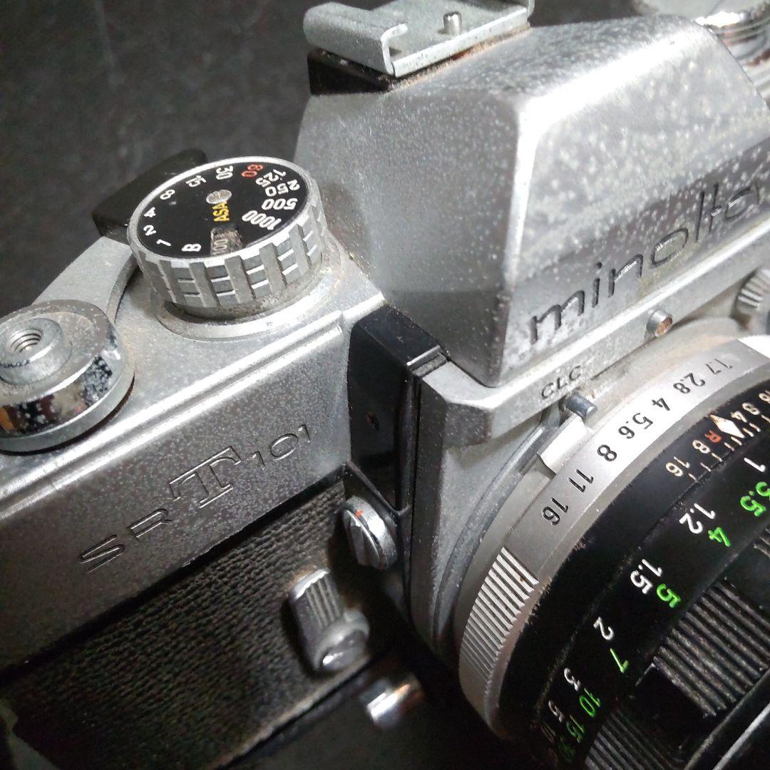 ジャンク　Minolta SR-T 101 フィルムカメラセット